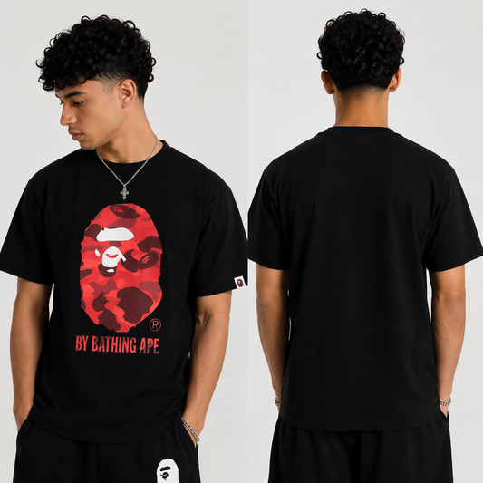 ABC CAMO BY BATHING APE RED
