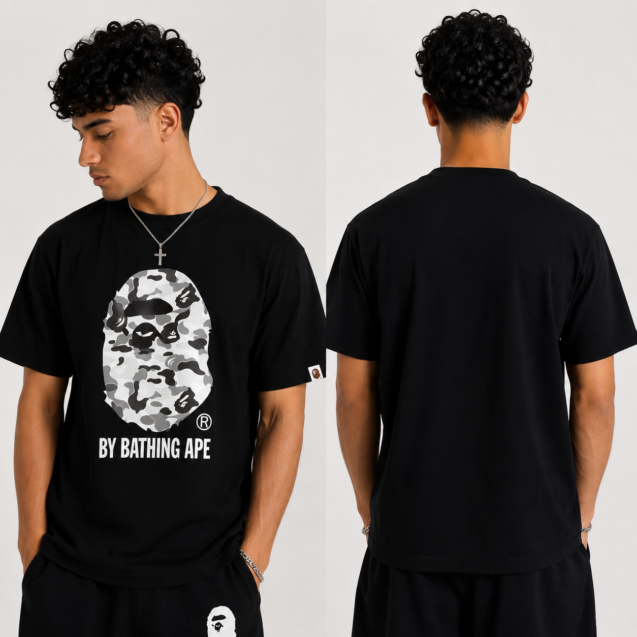 ABC CAMO BY BATHING APE GREY