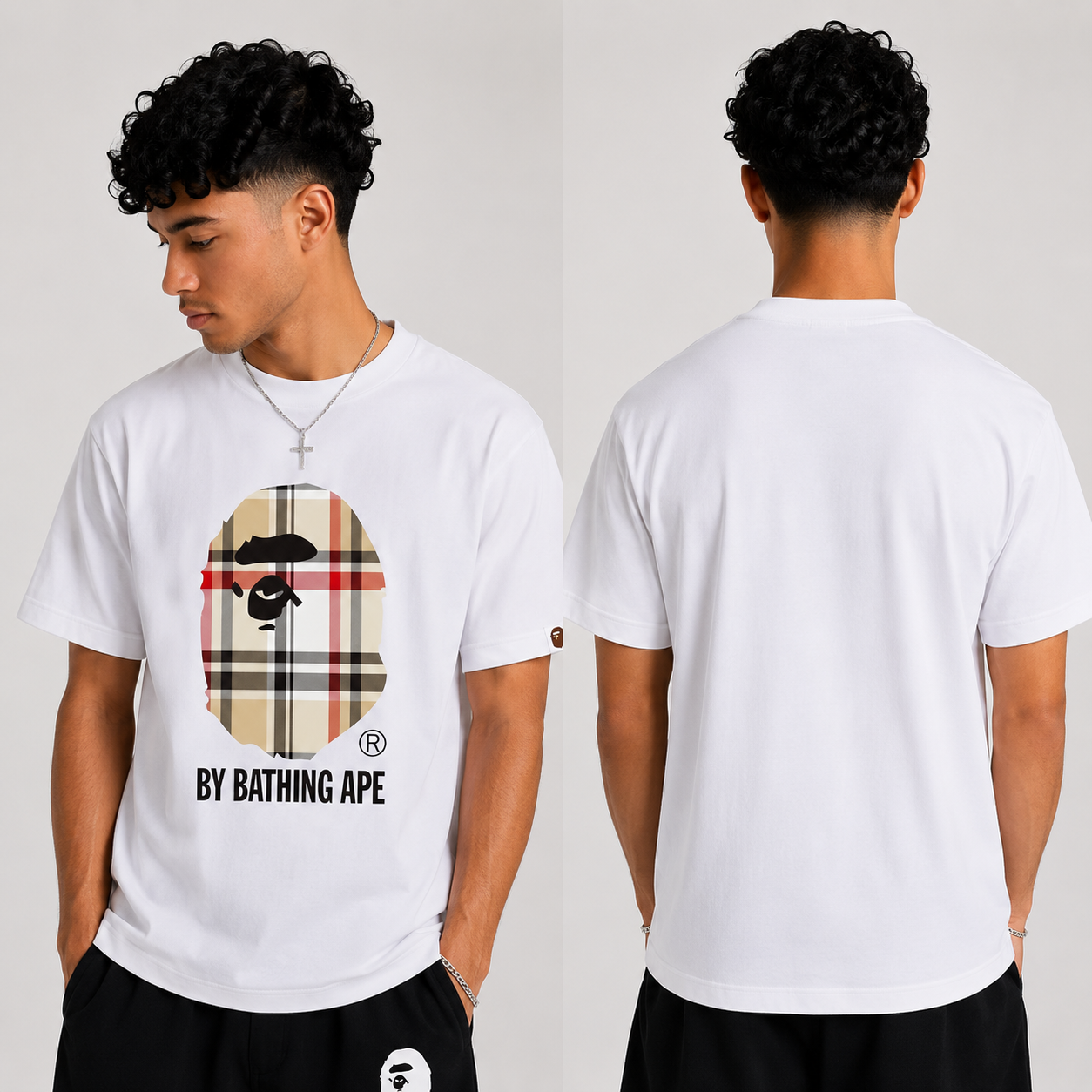 ABC CAMO BY BATHING APE BURBERRY