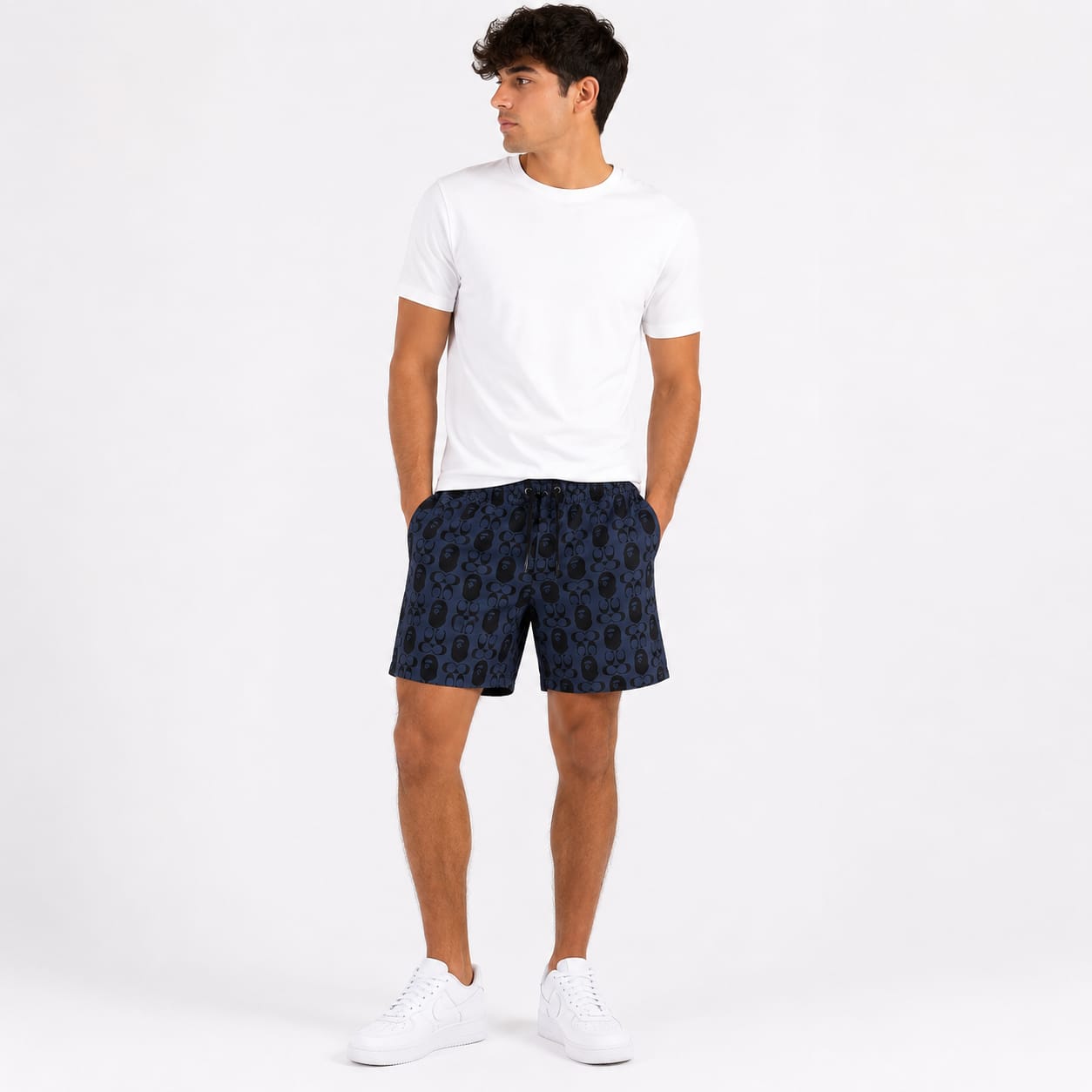 BAPE SHORT NOIR
